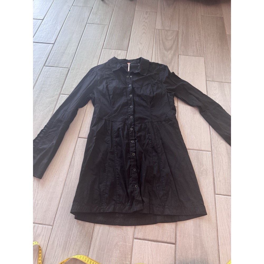 Free People Black Mini Dress - Picture 3 of 12